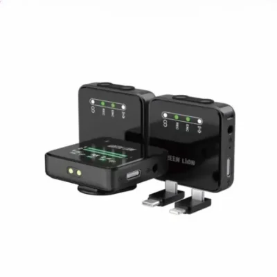 میکروفون یقه ای گرین لاین Green Lion GLM-Professional Wireless Mic GNPGLMMICBK 3