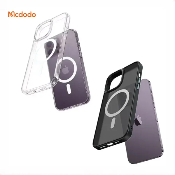 قاب محافظ آیفون 16 پرو مکس شفاف مگ سيف مک دودو Mcdodo Iphone 16 RPO MAX Protective Case With Magnetic Structure PC-492