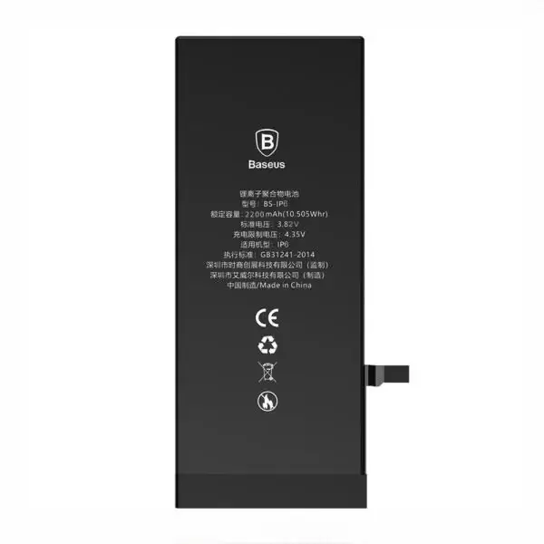 باتری بیسوس ظرفیت 1440 میلی آمپر Battery Lithium lon Polymer iPhone 5 ACCB-AIP5