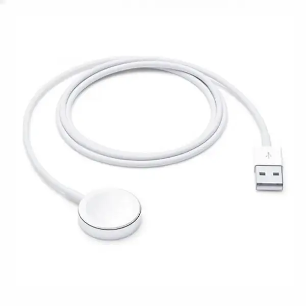 کابل اصلی شارژ مغناطیسی اپل واچ 1 متری Apple Watch Magnetic Charging Cable A1923