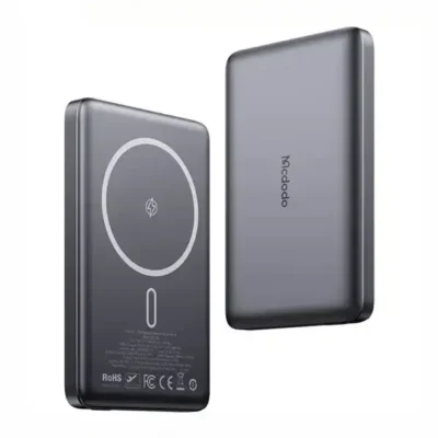 پاوربانک وایرلس 10000 مگنتی مک دودو Mcdodo MC-465 Metal Ultra Thin