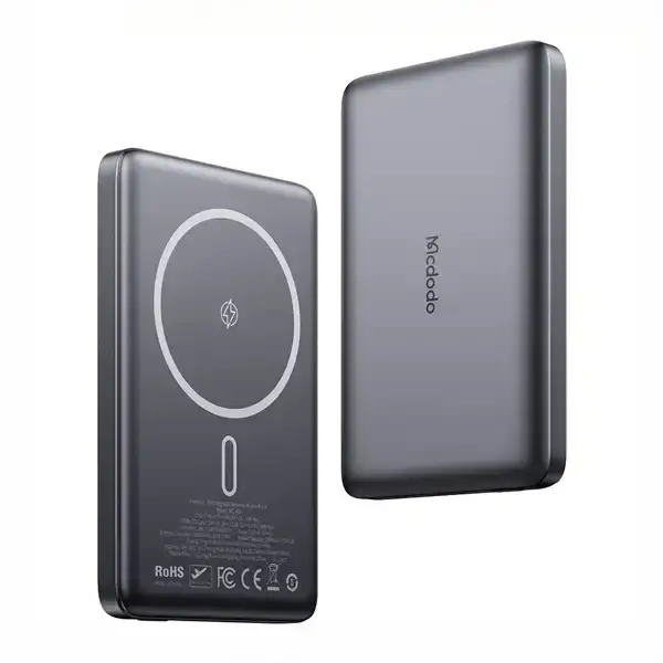 پاوربانک وایرلس 10000 مگنتی مک دودو Mcdodo MC-465 Metal Ultra Thin