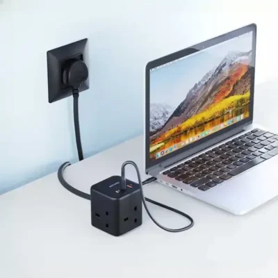 شارژر چند پورت مکعب پرودو Multi-Port GaN Power Cube Charger PD-FWCH017 4