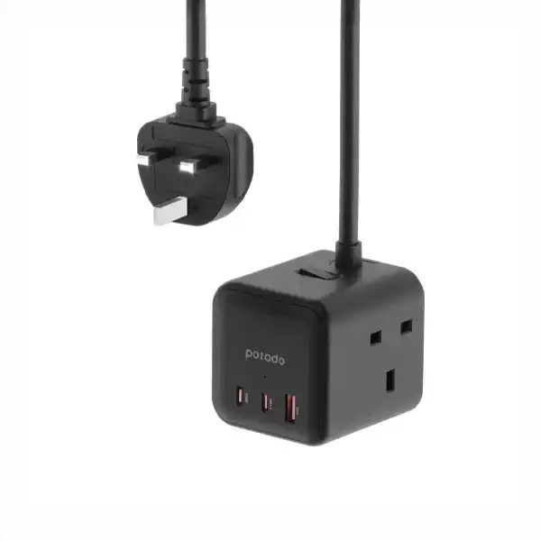 شارژر چند پورت مکعب پرودو Multi-Port GaN Power Cube Charger PD-FWCH017