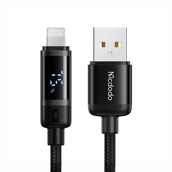 کابل شارژ لایتنینگ 1.2 متر مک دودو Mcdodo Digital Display Data Cable CA-5000