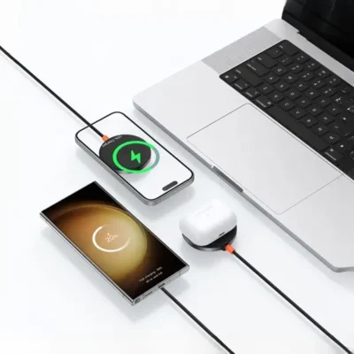 شارژر وایرلس مگنتی مک دودو Mcdodo MagQ Qi2 Magnetic Wireless Charging Pad CH-2860 4