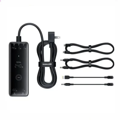 هاب شارژر 5 پورت بیسوس Baseus PD3.1 Simultaneous Charging CCGAN240CE 5