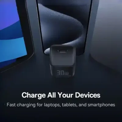 آداپتور دیواری 30 وات بیسوس Baseus GaN5S Fast Charger CCGAN30E5-S 6