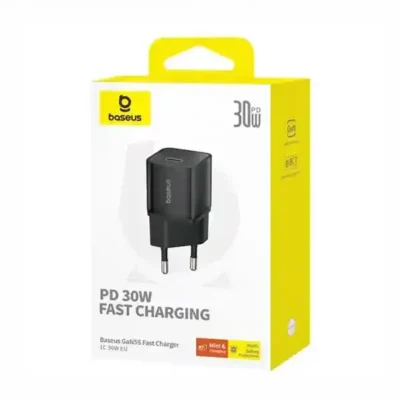آداپتور دیواری 30 وات بیسوس Baseus GaN5S Fast Charger CCGAN30E5-S 9