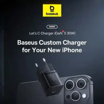 آداپتور دیواری 30 وات بیسوس Baseus GaN5S Fast Charger CCGAN30E5-S 10