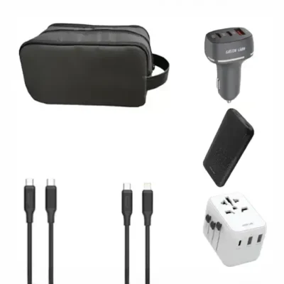 کیف مسافرتی لوازم جانبی گرین لاین Green Lion Combo Travel Bag 6 IN 1 Kit GNCTRV6N1BAG