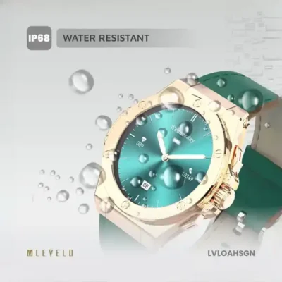 ساعت هوشمند لولو Levelo Oak Automatique Hybrid Smart Watch LVLOAHSBK 4