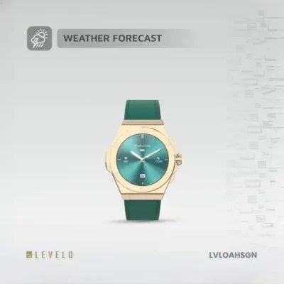 ساعت هوشمند لولو Levelo Oak Automatique Hybrid Smart Watch LVLOAHSBK 8