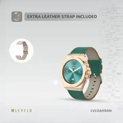 ساعت هوشمند لولو Levelo Oak Automatique Hybrid Smart Watch LVLOAHSBK 9