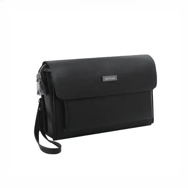 کیف چرمی دستی گرین لاین Green Lion Mara Clutch Bag GNMARACBGBK