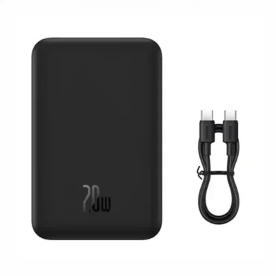 پاور بانک 20000 مگنتی 20 وات بیسوس Baseus Magnetic Mini Power Bank PPCXM20 3