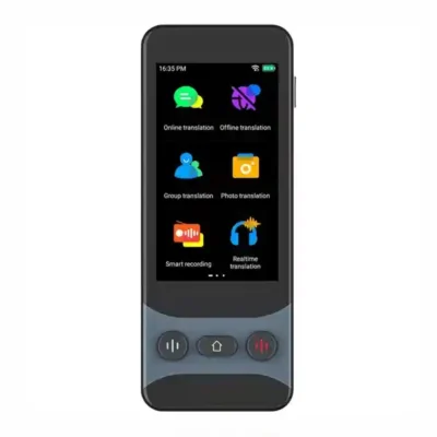 دستگاه مترجم صوتی همراه آنلاین لولو Levelo FluentLink Offline & Online Voice Translator LVLFLVTGY 2
