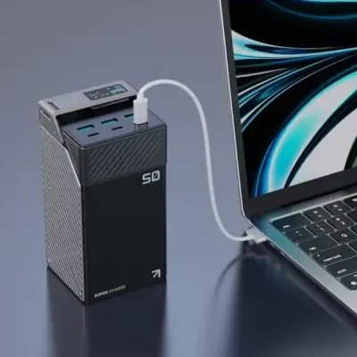 پاوربانک 50000 شش پورت پاورولوژی Powerology 65W Power Bank PPBCHA68 3