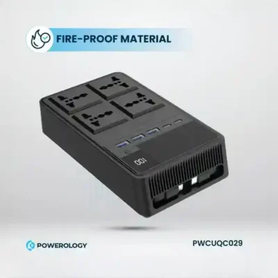 چندراهی برق 2500 وات به همراه کابل جمع شونده پاورولوژی Powerology Power Strip PWCUQC029 7