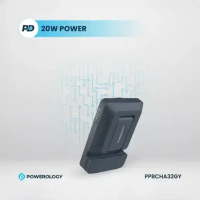 پاوربانک وایرلس و هولدر دریچه کولری پاورولوژی Powerology 5000mAh Air-Vnet Power Bank PPBCHA32 6