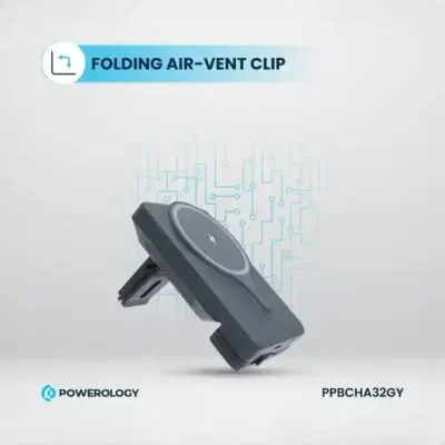 پاوربانک وایرلس و هولدر دریچه کولری پاورولوژی Powerology 5000mAh Air-Vnet Power Bank PPBCHA32 8