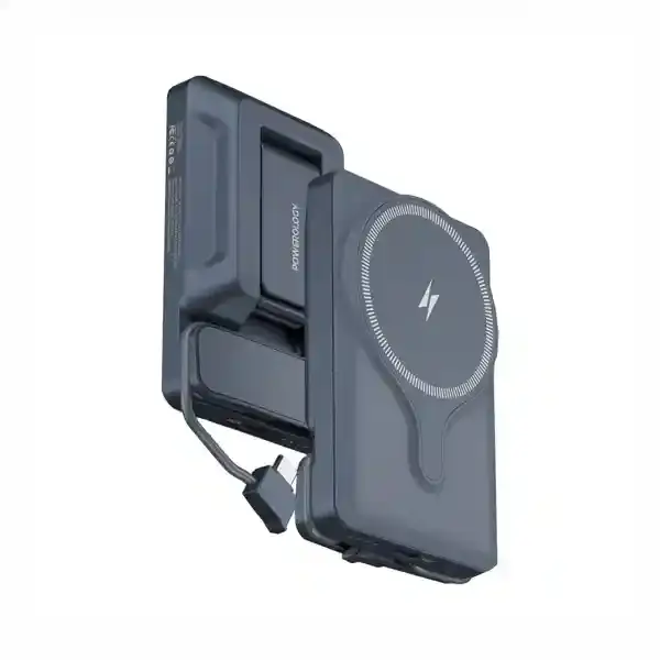 پاوربانک وایرلس و هولدر دریچه کولری پاورولوژی Powerology 5000mAh Air-Vnet Power Bank PPBCHA32