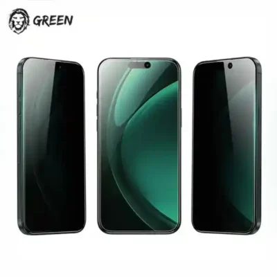 گلس حریم شخصی تمام صفحه گرین لاین آیفون Green Lion Diego Pet Privacy iPhone 15/16 2