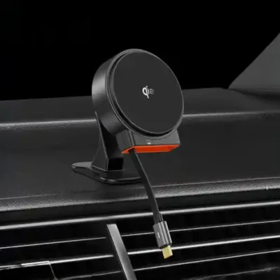 هولدر وایرلس رو داشبوردی و دریچه کولری مک دودو Mcdodo MagQ Qi2 Magnetic Wireless Car Charger CH-0090 7