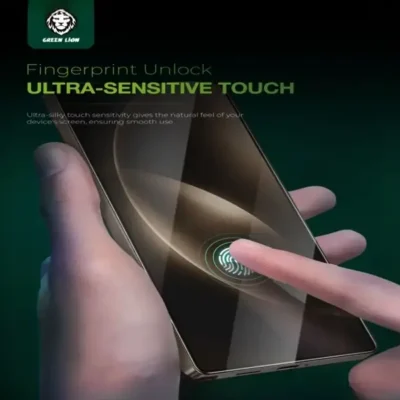 گلس S25 اولترا گرین لاین Green Lion 9H Crystal Shield Samsung S25 ULTRA 3