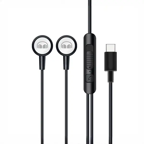 هندزفری سیمی type-c مانستر Monster AirMars Wired in-Ear HEADPHONES GM01