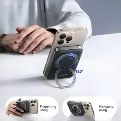 پاوربانک وایرلس مگنتی 10000 جویروم Joyroom 22.5W Magnetic Wireless Power Bank JR-PBM12 3