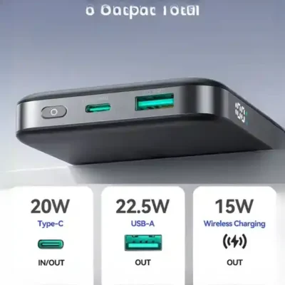 پاوربانک وایرلس مگنتی 10000 جویروم Joyroom 22.5W Magnetic Wireless Power Bank JR-PBM12 6