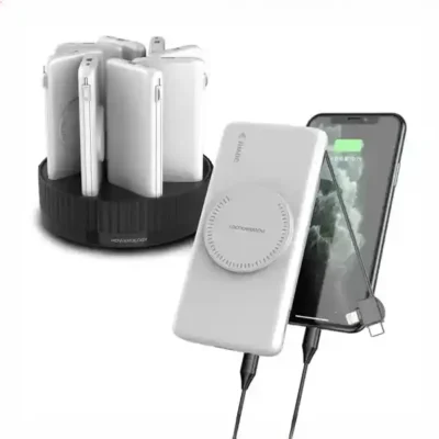 پاوراستیشن 8 در 1 پاورولوژی Powerology 10000mAh Power Bank Terminal PPBCHA2681BK 5