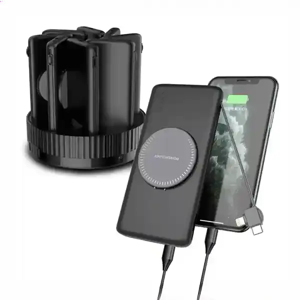 پاوراستیشن 8 در 1 پاورولوژی Powerology 10000mAh Power Bank Terminal PPBCHA2681BK