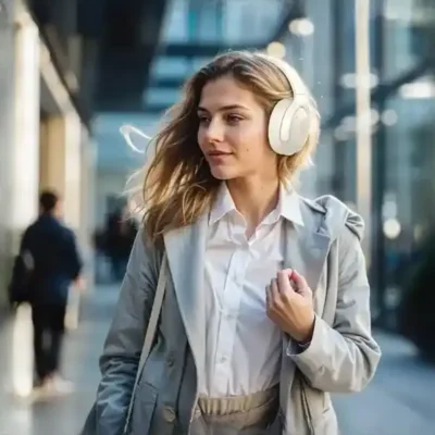هدست بلوتوث پاورولوژی Powerology Hybrid ANC Headphone PWLAU016 11