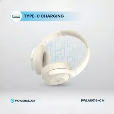 هدست بلوتوث پاورولوژی Powerology Hybrid ANC Headphone PWLAU016 5