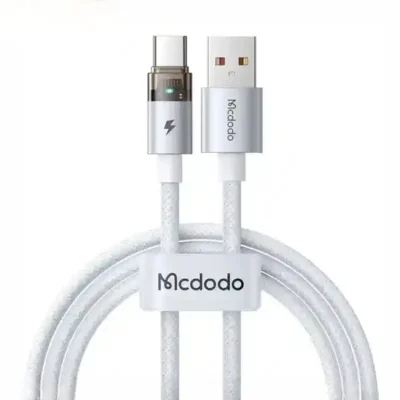 کابل شارژ تایپ سی 1.2 متری مک دودو Mcdodo 6A Ttransparent Cable CA-6890 9