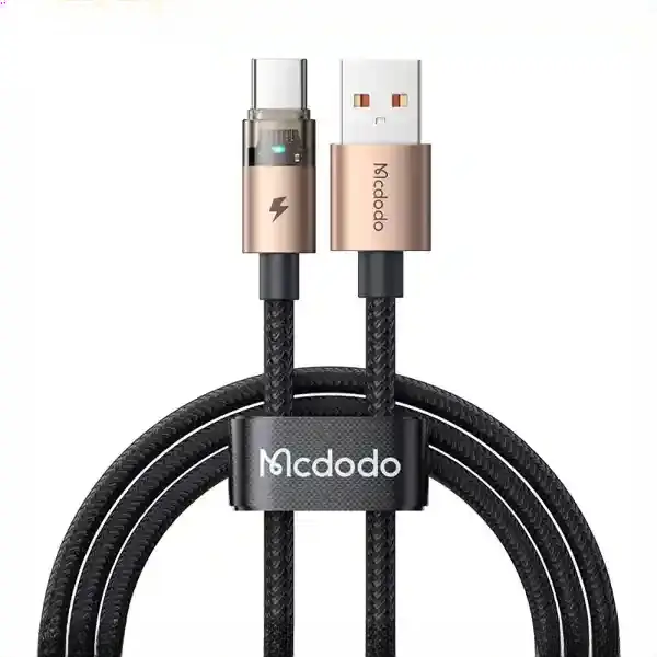 کابل شارژ تایپ سی 1.2 متری مک دودو Mcdodo 6A Ttransparent Cable CA-6890