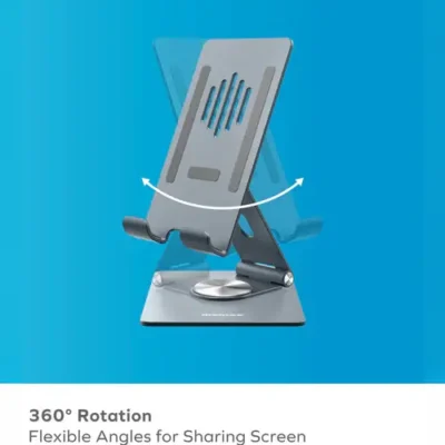 استند رومیزی موبایل و تبلت مومکس MOMAX Mobile & Tablet Rotating Stand KH5 4