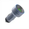 شارژر فندکی سه پورت 100 وات مومکس Momax MoVe Car Charger UC17E