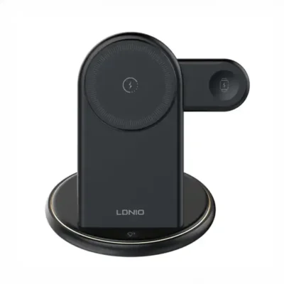 شارژ وایرلس رو میزی 3 کاره الدینو LDNIO Wireless Charging Station WL02