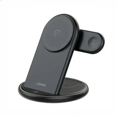 شارژ وایرلس رو میزی 3 کاره الدینو LDNIO Wireless Charging Station WL02 6