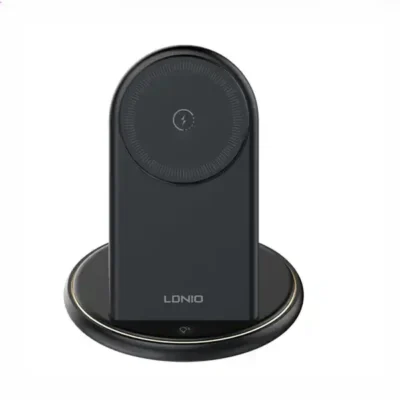 شارژ وایرلس رو میزی 3 کاره الدینو LDNIO Wireless Charging Station WL02 9