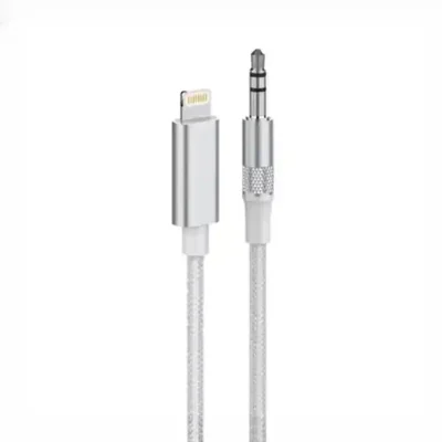 کابل تبدیل لایتنینگ به جک 3.5 میلیمتری 2 متر الدینیو Ldnio Lightning To 3.5MM Audio Cable LS-Y82I