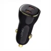 شارژر فندکی 60 وات با کابل همراه الدینیو LDNIO Car Charger C104