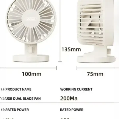 پنکه رو میزی ایکس او XO USB Dual Blade fan XO-MF82 8