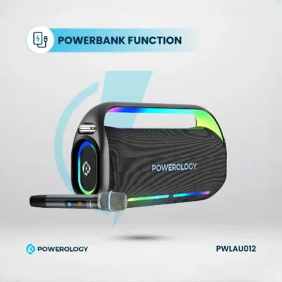اسپیکر بلوتوثی پاورولوژی Powerology Deep Bass Party Speaker PWLAU012 11
