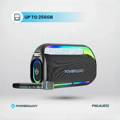 اسپیکر بلوتوثی پاورولوژی Powerology Deep Bass Party Speaker PWLAU012 7
