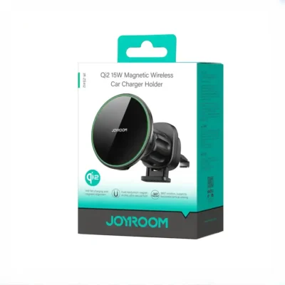 هولدر مگنتی و شارژر وایرلس دریچه کولری جویروم Joyroom Magnetic Wireless Car Charger Holder JR-ZS412 2