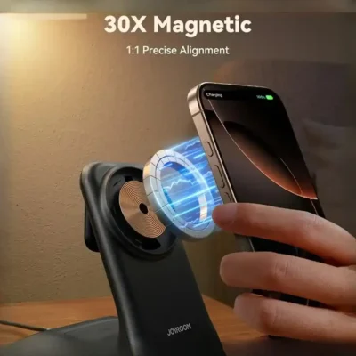شارژ وایرلس رومیزی 3 در 1 جویروم JOYROOM 3 in 1 Wireless Charging Station JR-W15 3